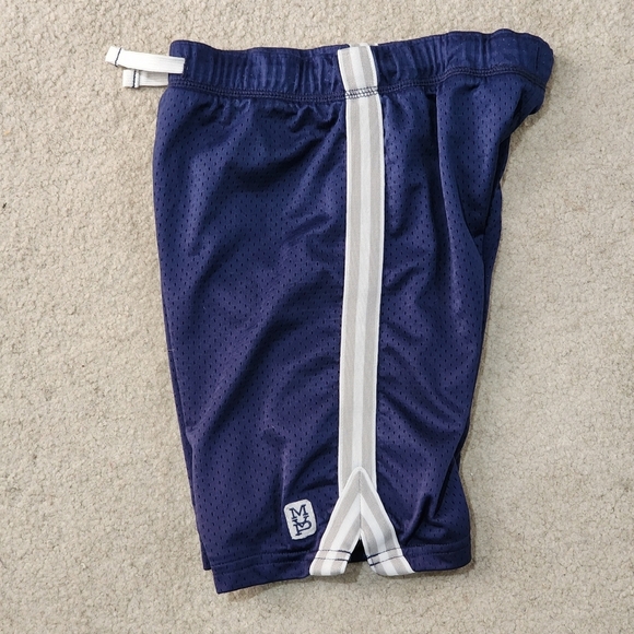 Carter's Navy Blue And White Stripe Mesh Shorts Size 7 - Picture 10 of 11